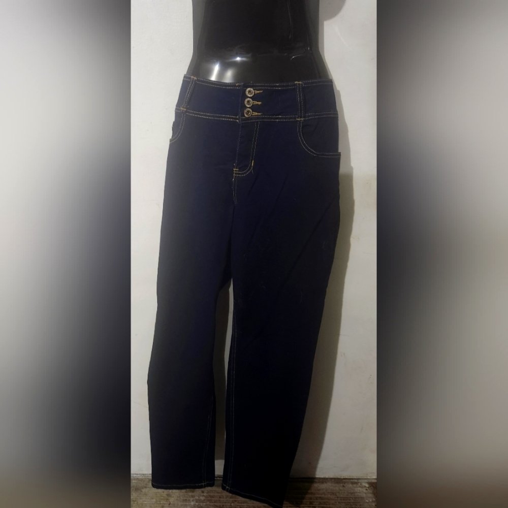 Hydraulic wide waistband bootcut/ankle jeans women's 14 NWT